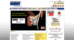 Desktop Screenshot of harveysoftware.com